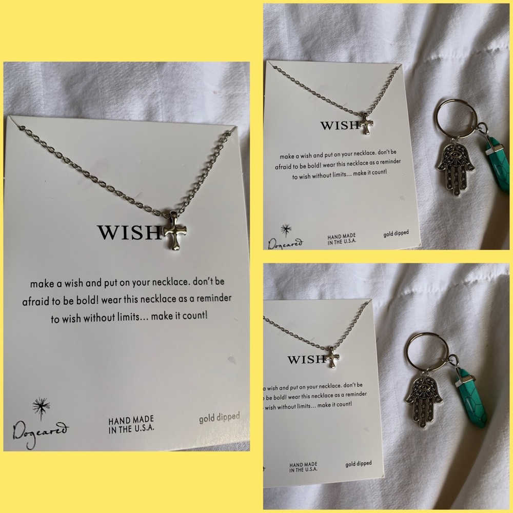 Wish necklace & keychain